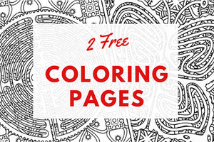 Two Free Labyrinth Coloring Pages!