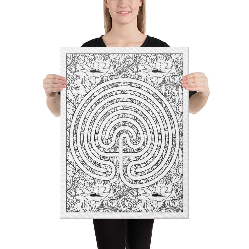 Drawing A Labyrinth Garden