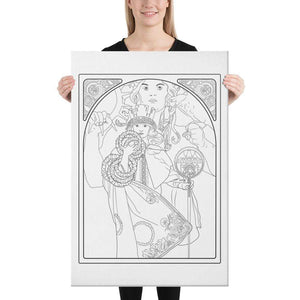 Color Me Chilled Canvas Prints 24×36 Mucha - 6th Annual Sokol Festival